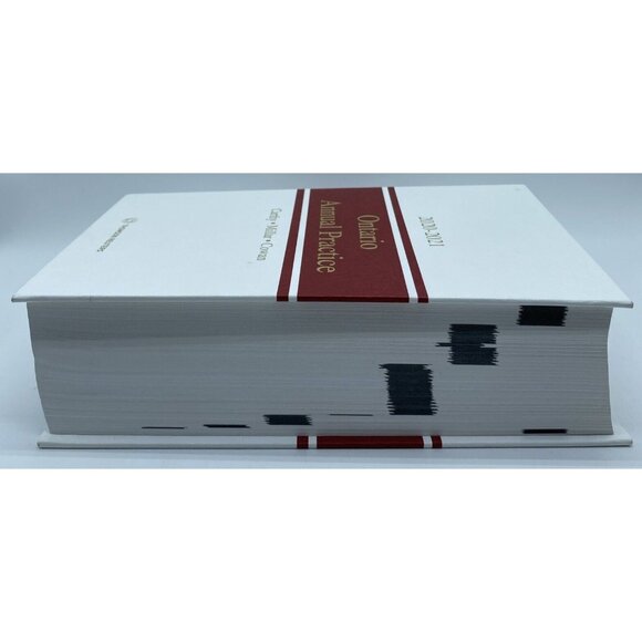 Ontario Annual Practice 2020-2021 Thomson Reuters Hardcover Book Law Canada - Picture 11 of 14
